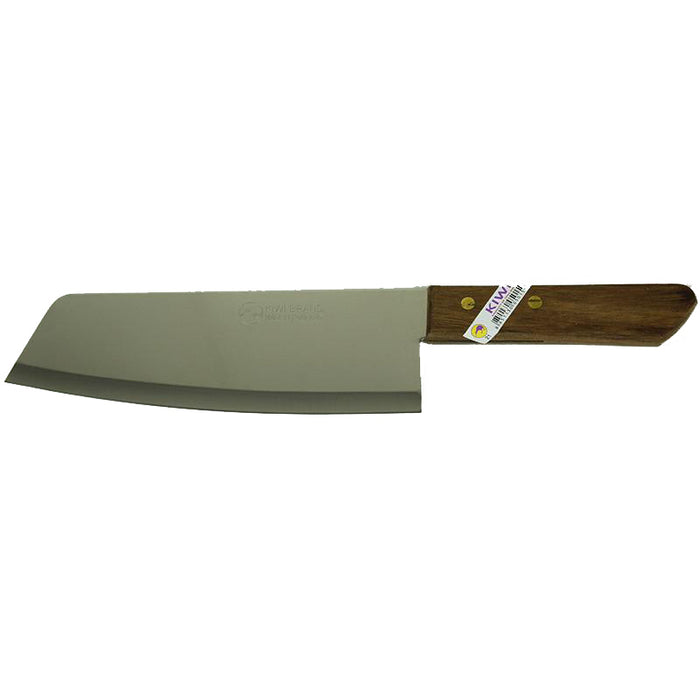 No. 21 KIWI Knife Kitchen Chef Knives Stainless Steel Blade Cook Cleaver Wood