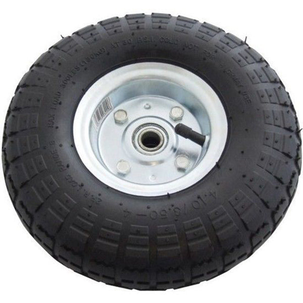 10 Inch Pneumatic Wheels Hand Trolley Cart Sack Truck Wheelbarrow Tyres 16mm