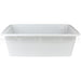 2x Storage Tray Basket Plastic Organiser Trays Tub Container Organizer White - Simply Homeware