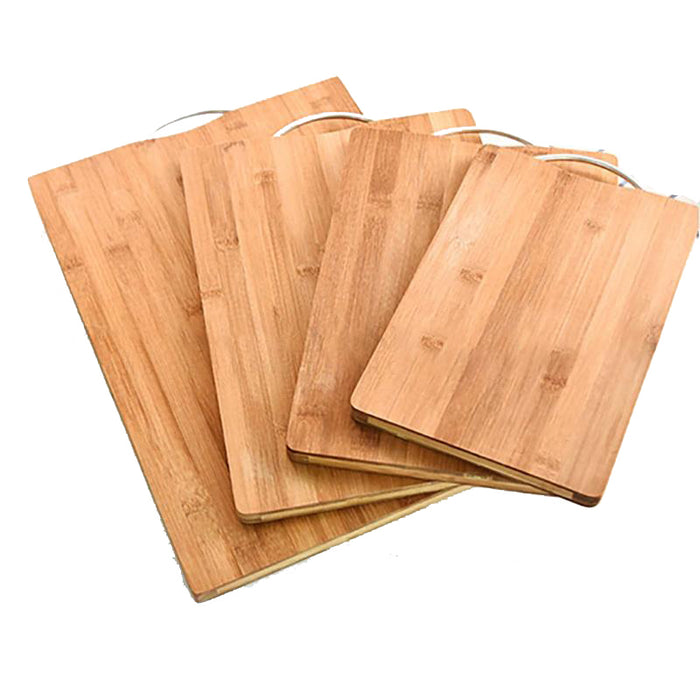 Bamboo Chopping Board Cutting Large Butchers Block Kitchen Chop Meat BPA Free