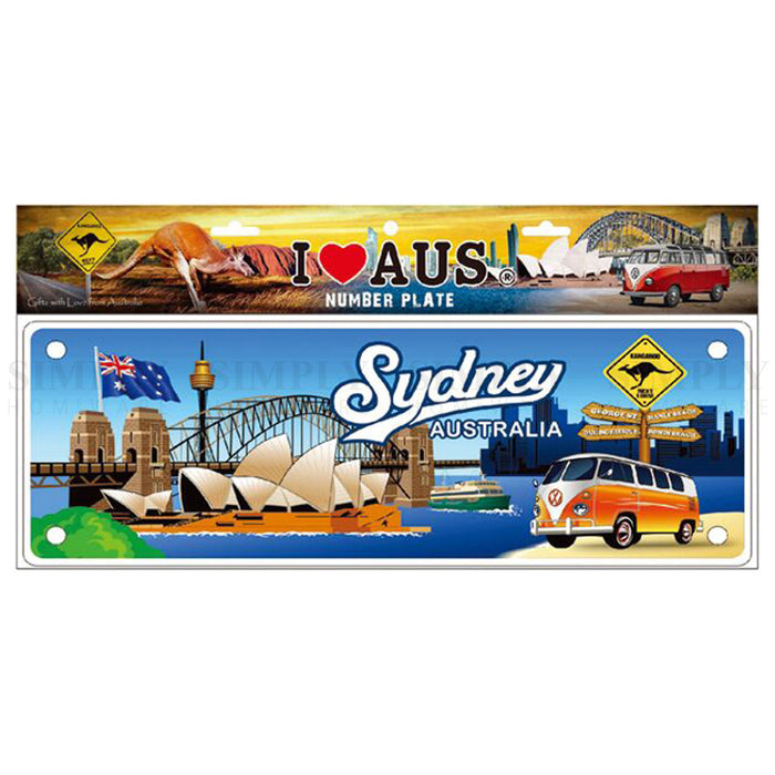 Souvenir Australian Souvenirs Car Number Plate Novelty Metal Bulk Aussie Gift - Simply Homeware