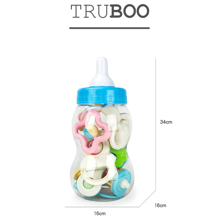 Truboo Baby Rattles Teethers Toy Set Infant Grab Shaking Bell Newborn 10Pcs