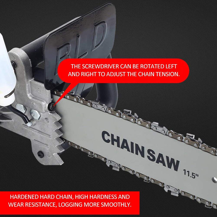 Titan Chainsaw Electric Chain Tree Pruning Commercial Handle Hedge Trimmer Brush