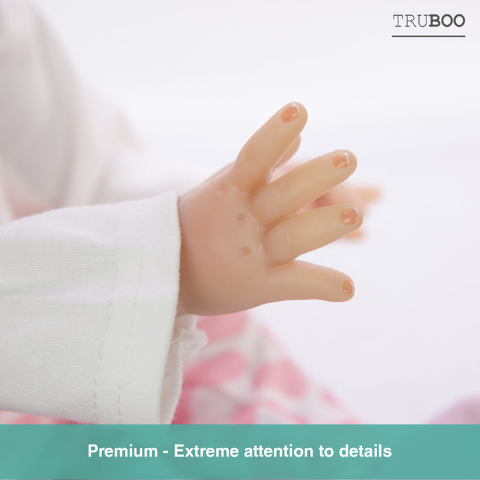 Truboo Reborn Baby Dolls Toys Lifelike Kits Boy Girl Realistic Newborn Silicone