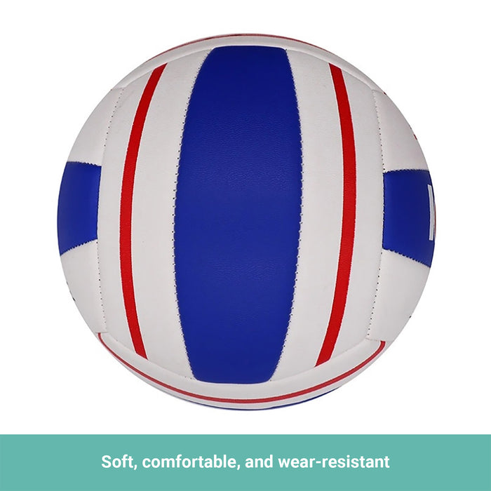 Crocox Microfiber Volleyball Size 5 Traning Soft Touch Indoor Outdoor Beach Play