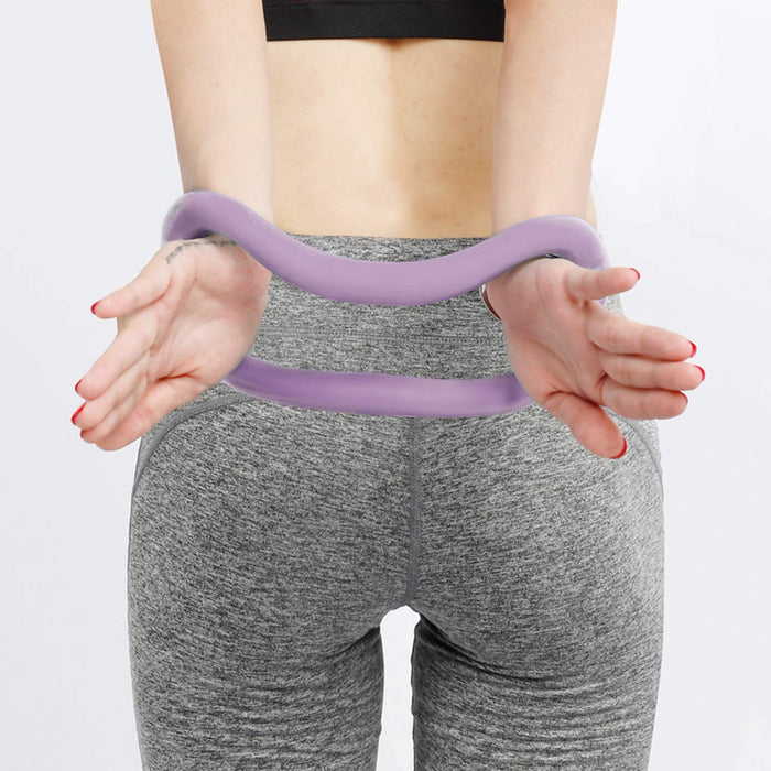 2x Crocox Yoga Ring Pilates Band Strength Training Anatomy Gym Workout Back Pain