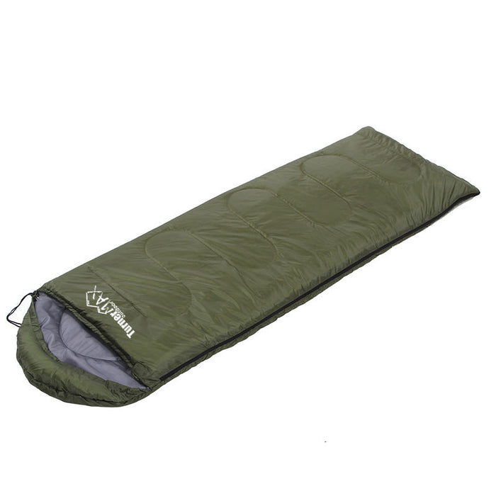 Sleeping Bag Single Outdoor Camping Compact Winter Sheet Sack Envelope Hiking