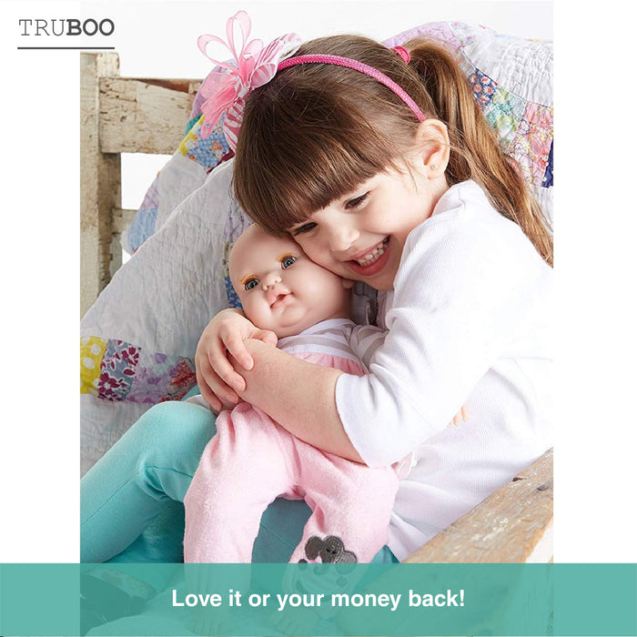 Truboo Reborn Baby Dolls Toys Lifelike Kits Boy Girl Realistic Newborn Silicone