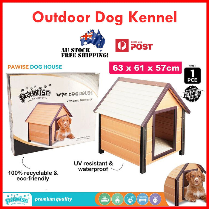 Dog Kennel Wood Outdoor House Timber Indoor Large Pet Cat Home Wooden Cabin Log