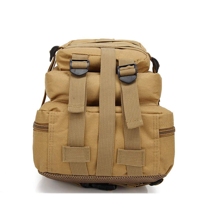 Crocox Military Tactical Backpack Molle Bag Rucksack Canvas Army Pouches Hiking