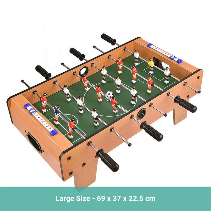 Wasel Mini Foosball Table Set Parents-Children Indoor Game Toy Xmas Gift
