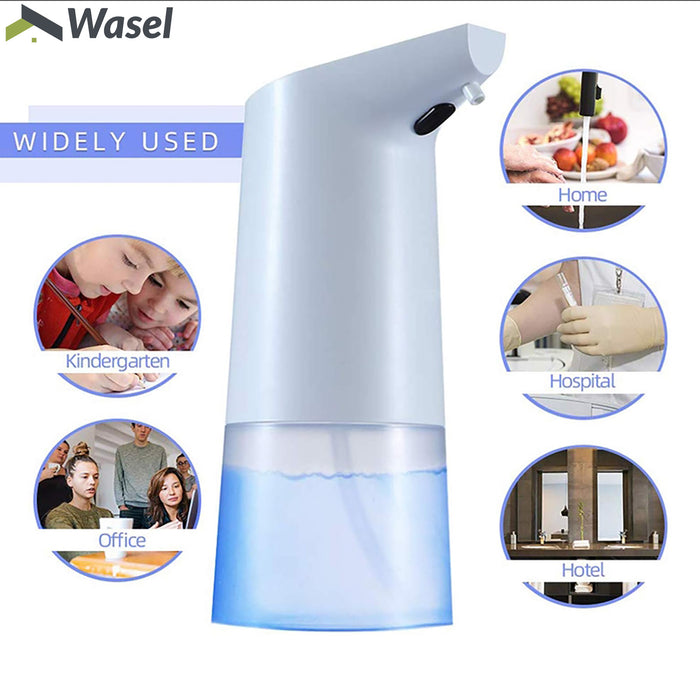Wasel Automatic Foaming Soap Dispenser Smart Hand Washer Sensor Touchless 350ml