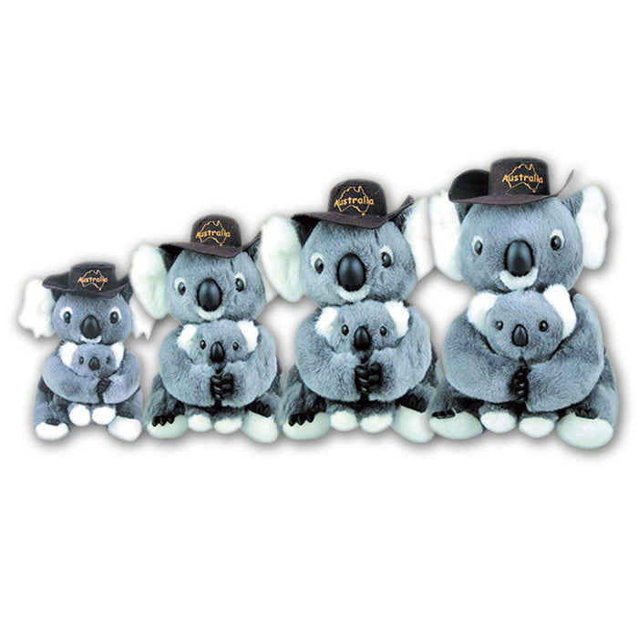 Koala With Baby Plush Stuffed Soft Toy Kids Gift Souvenir Australian Huggable AU