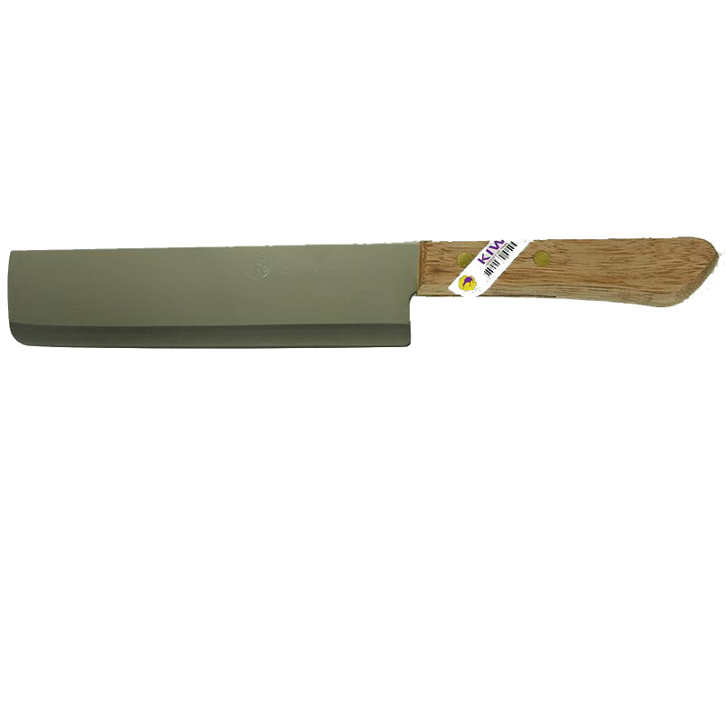 kiwi brand Butcher Knife Wood Handle No.248 Size 8 inches