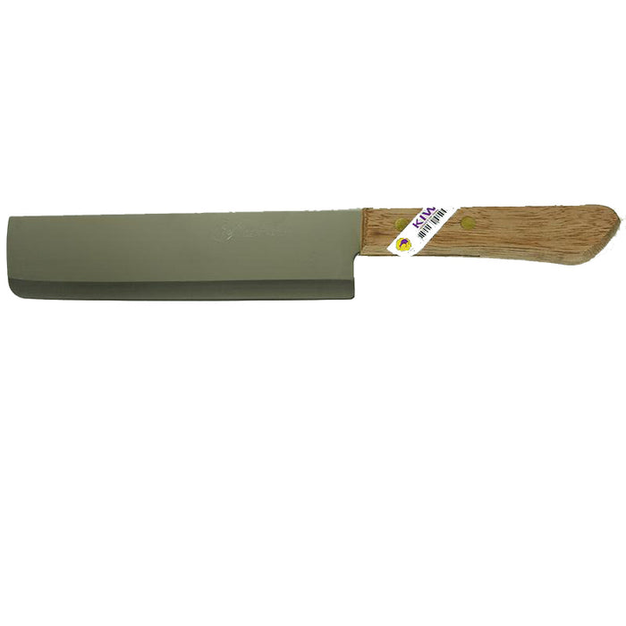 No. 172 KIWI Knife Kitchen Chef Knives Stainless Steel Blade Cook Cleaver Wood