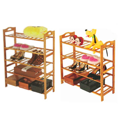 Bamboo Shoe Rack Racks 4 5 Tier Layers Storage Racks Organiser Holder Shelf