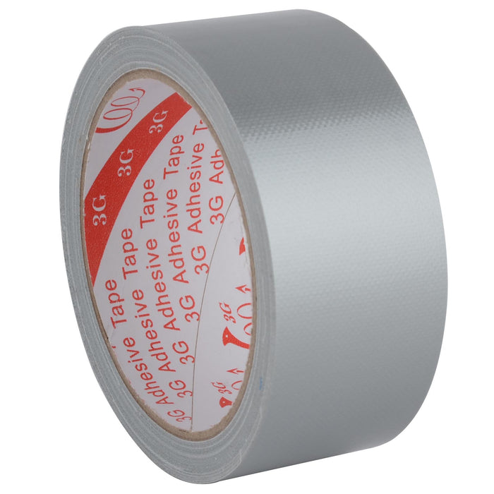 Duct Tape Gaffa Gaffer PVC Craft Self Adhesive Repair Cloth Silver 48mm x 10m