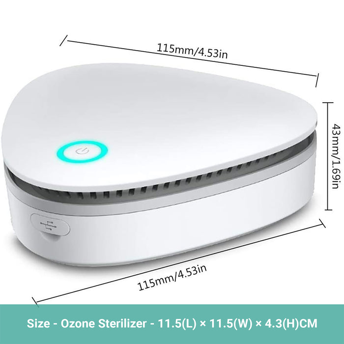 Lecluse Ozone Generator Air Disinfection Box Home Office Purifier Food Protector