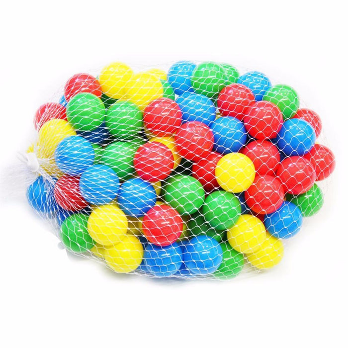 100/200x Ball Pit Balls Play Kids Plastic Baby Ocean Soft Toy Colourful Playpen