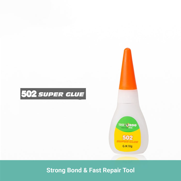 Wasel 10g 502 Super Glue Instant Adhesion Instant Cyanoacrylate Quick Drying