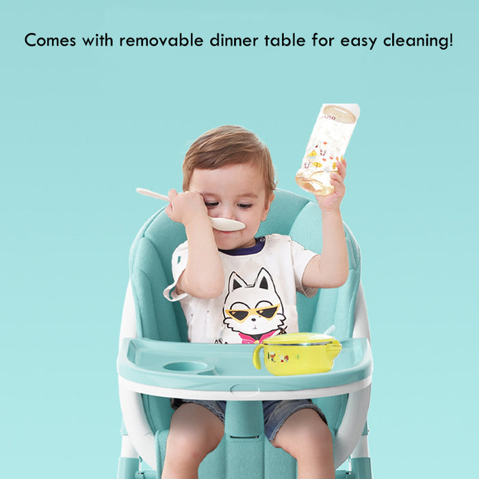 Baby Highchair High Chair Kids Infant Dinner Seat Eating Adjustable Portable