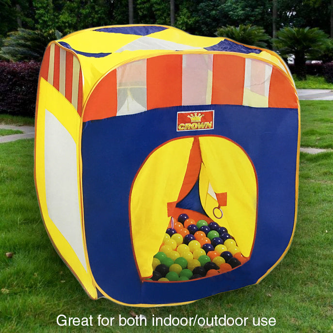 Kids Pop Up Tent Play Tent Ball Pit Baby Children Folding House Pretend Toy Pool