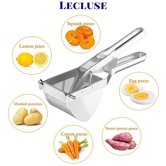 Lecluse Manual Fruit Juicer Hand Press Squeezer Cheese Lemon Potato Grater
