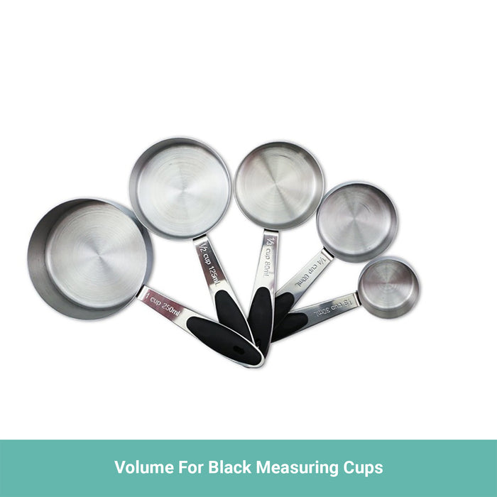 Lecluse Stainless Steel Measuring Spoons Cups Set Metal Tablespoon Tools 11PCS