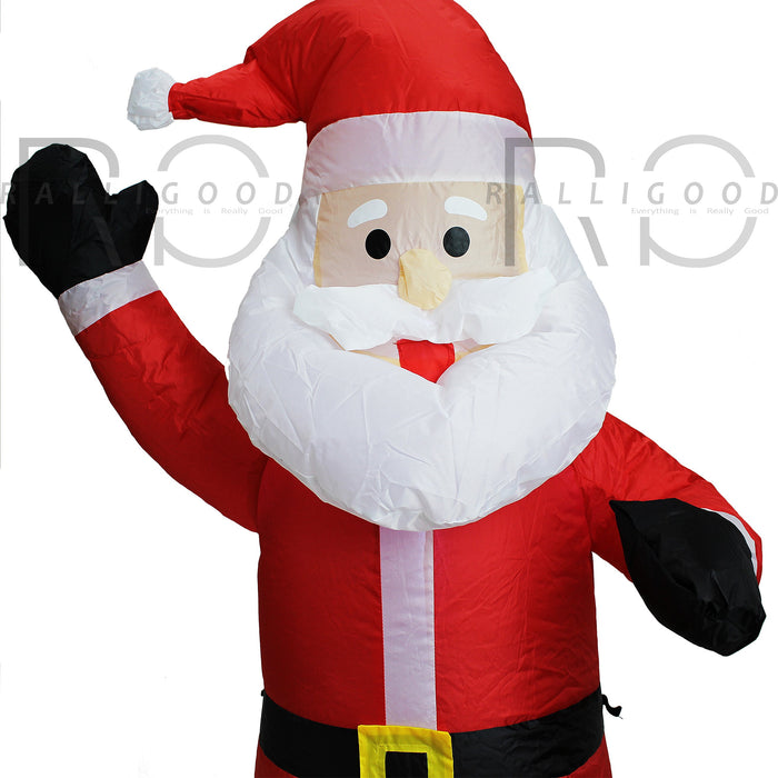 Christmas Inflatable Santa Snowman Decoration Indoor Outdoor Large 1.2m all in 1