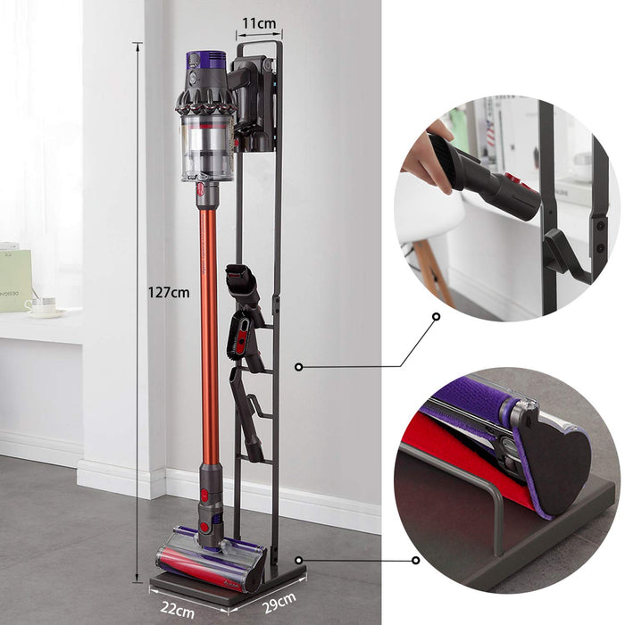 Kartech Freestanding Dyson Vacuum Stand Rack Cordless Accessories