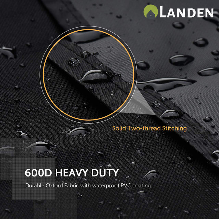 Landen BBQ Covers 2/4/6 Burner Waterproof Outdoor Gas Burner Barbecue Protector
