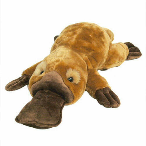 Lying Platypus Plush Soft Toy Huggable Stuffed Kids Gift Souvenir Animal Pillow