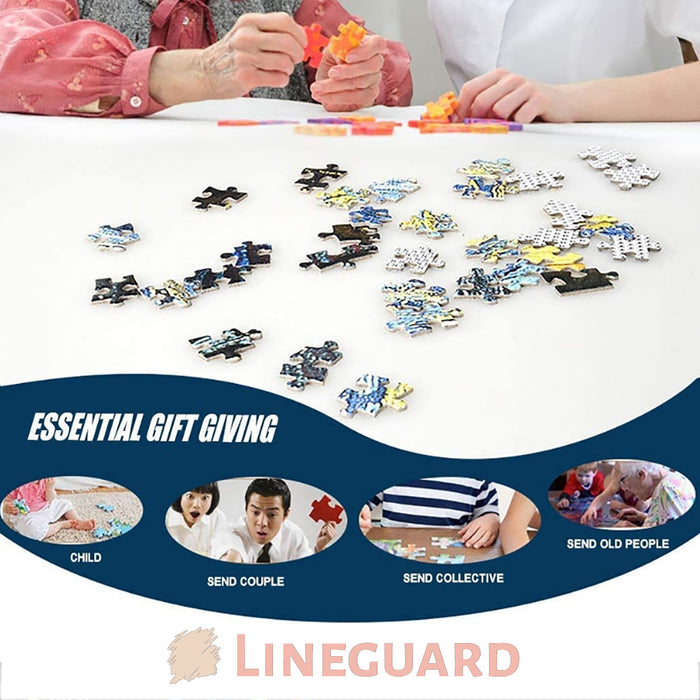 Lineguard 1000 Piece Jigsaw Puzzle Adults DIY Craft Children Educational Toy