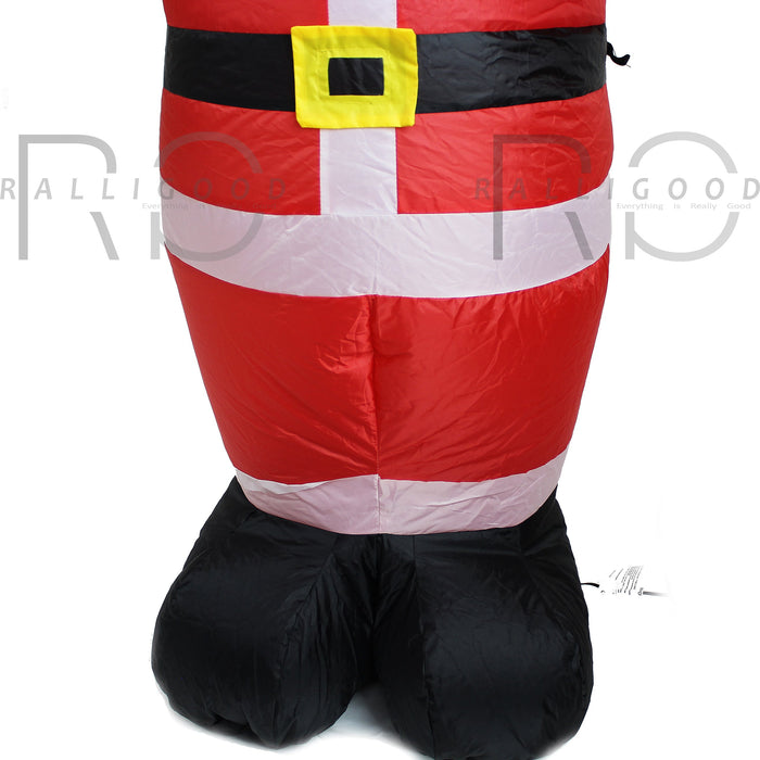 Christmas Inflatable Santa Snowman Decoration Indoor Outdoor Large 1.2m all in 1
