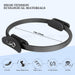 Pilates Ring Exercise Resistance Yoga Gym Rings Fitness Magic Circle Grip 37cm - Simply Homeware