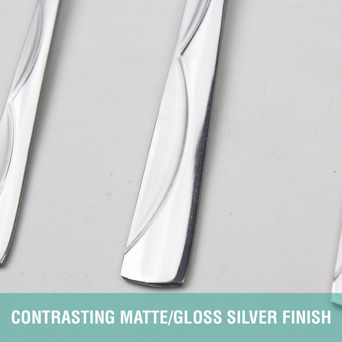 Stainless Steel Cutlery Set Gold Spoon Fork Knife Teaspoon Teafork Bulk Dinner