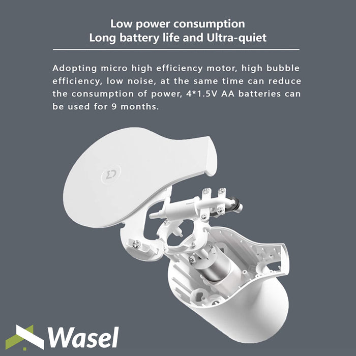 Wasel Automatic Foaming Hand Washer Set Soap Dispenser Sensor Touchless 320ML