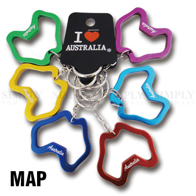 6pcs Australian Souvenirs Bottle Opener Keyring Kangaroo Koala Gift Aussie AU - Simply Homeware