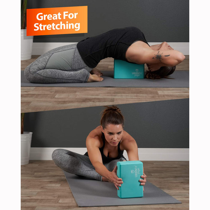 Yoga Foam Blocks Pilates Brick Home Exercise Fitness Stretching Gym Aid Sport AU