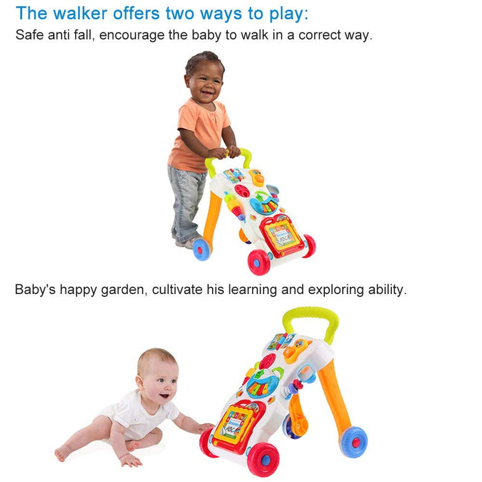 Truboo Walker Baby Push Toddler Toys Activity Centre Music Kids Balance Wheels
