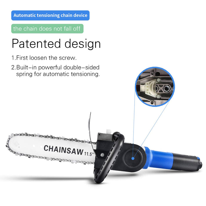 Titan Chainsaw Electric Chain Tree Pruning Commercial Handle Hedge Trimmer Brush