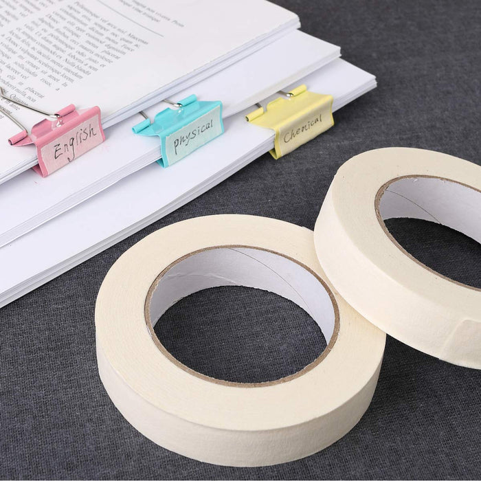 Masking Tape Painting Crepe Paper 24mm 48mm x 20m House High Temperature Bulk