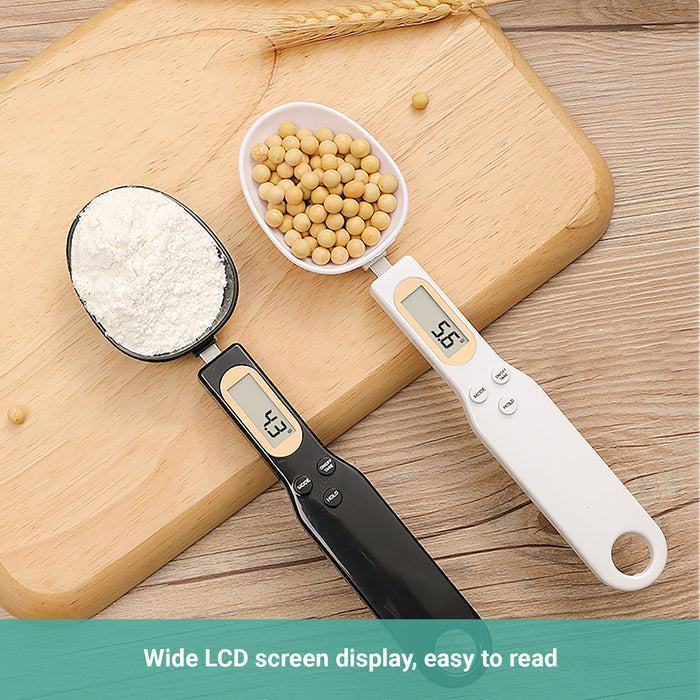Lecluse Digital Measuring Spoon Electronic Food Weight Scale LCD 500/0.1g