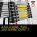 Telescopic Aluminium Ladder Multipurpose 3.8 5M Folding Step Extension Platform - Simply Homeware