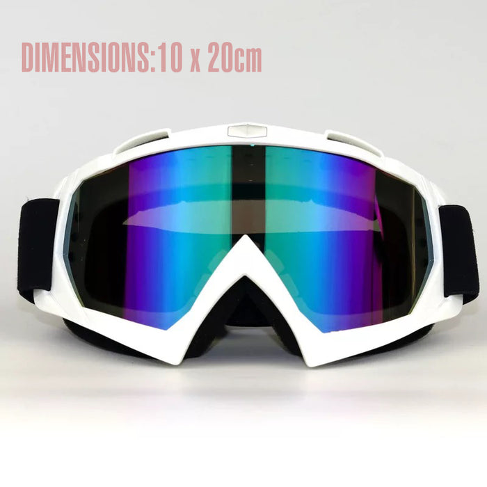 Motorcycle Ski Goggles Motocross Bike Eyewear Glasses Windproof Outdoor Sports