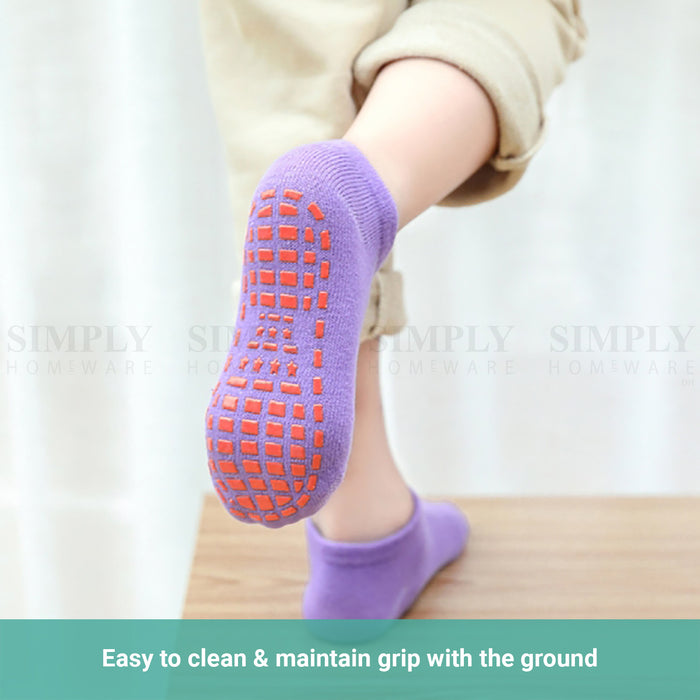Truboo Kids Socks Non Slip Grip Baby Skid Girl Boy Bulk