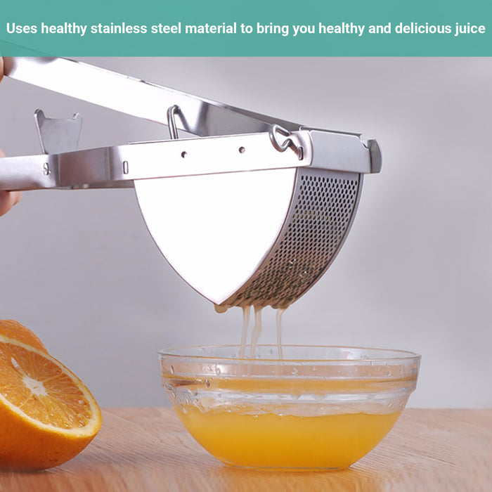 Lecluse Manual Fruit Juicer Hand Press Squeezer Cheese Lemon Potato Grater