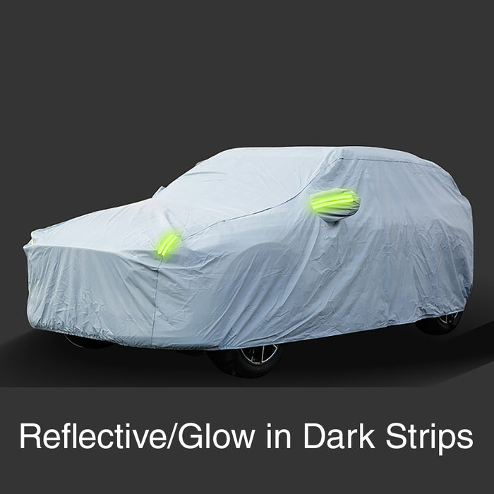 Oxford Cloth Car Cover SUV Sedan Lightweight Waterproof Dust Hail Universal M
