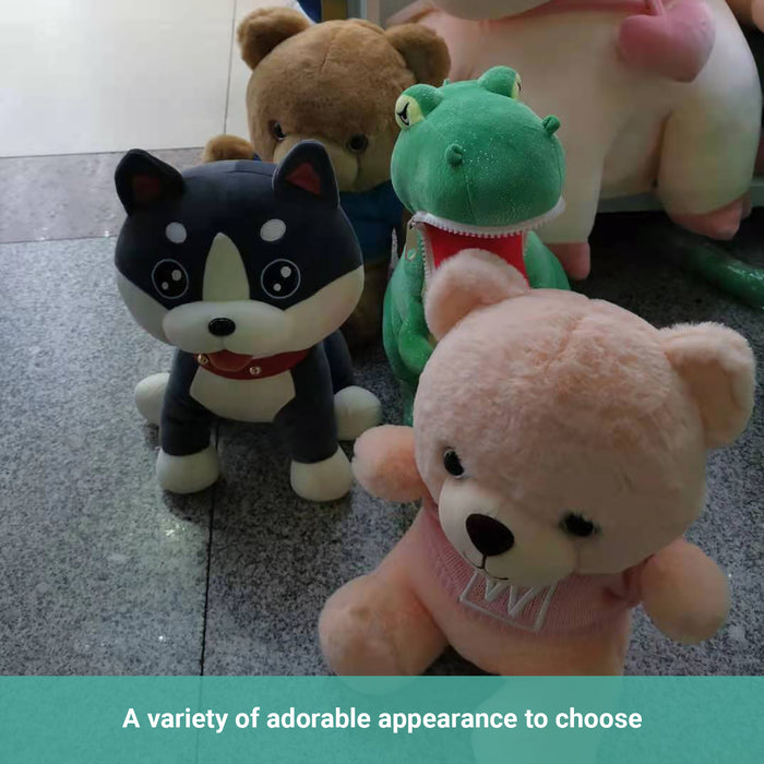 Truboo Plush Animal Toy Stuffed Teddy Bear Dinosaur Dog Cute Husky Doll All Ages