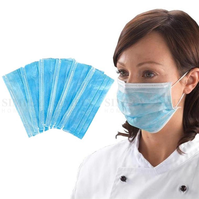 Particulate Respirator Mask Anti Dust Filter FFP2 Disposable Half Face N95 White